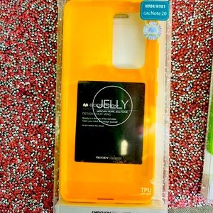 jelly phone cases for galaxy note 20, 21 ultra
